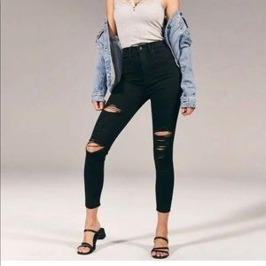 Black Skinny Ultra High Rise Jeans